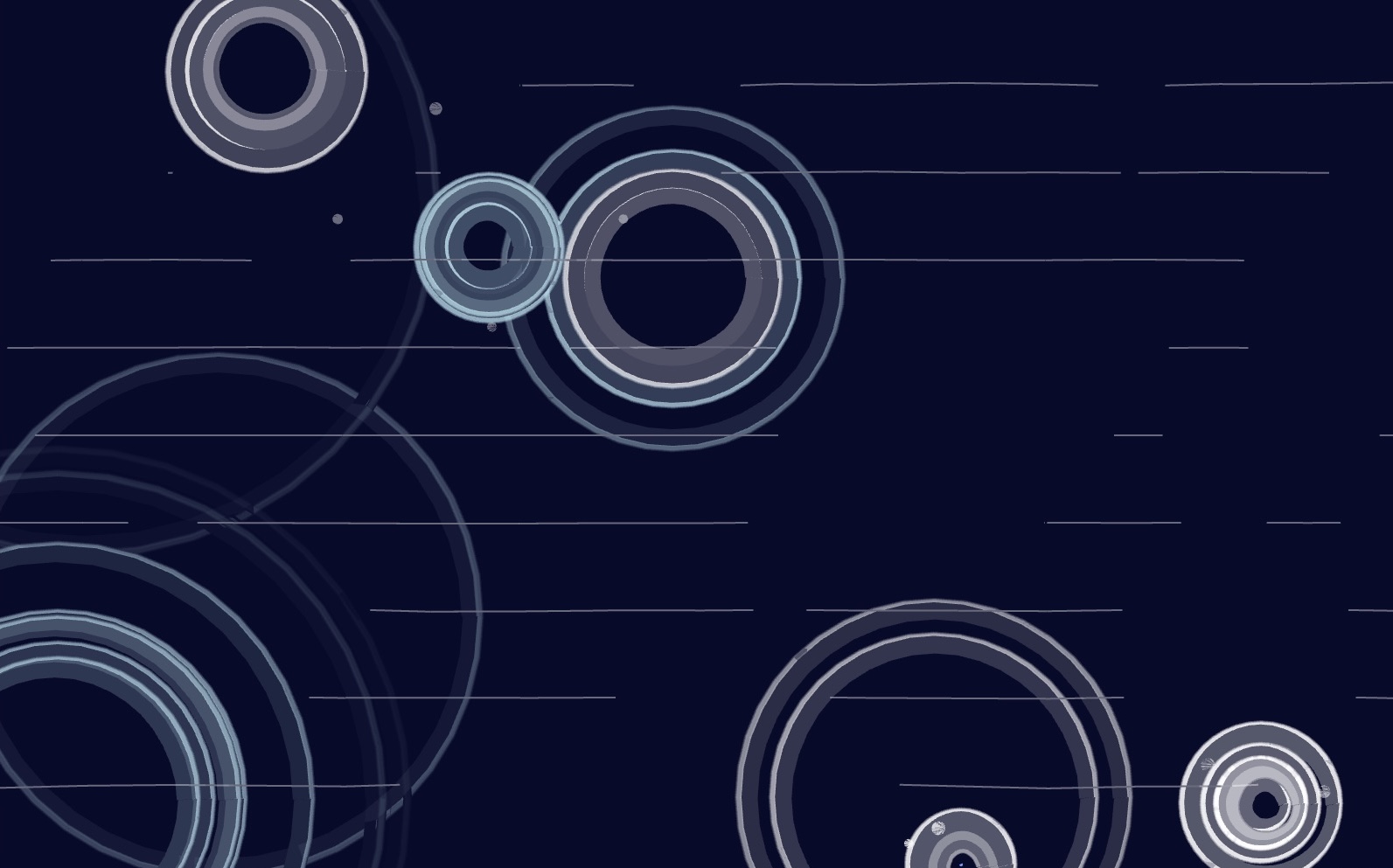 Particle system visualization