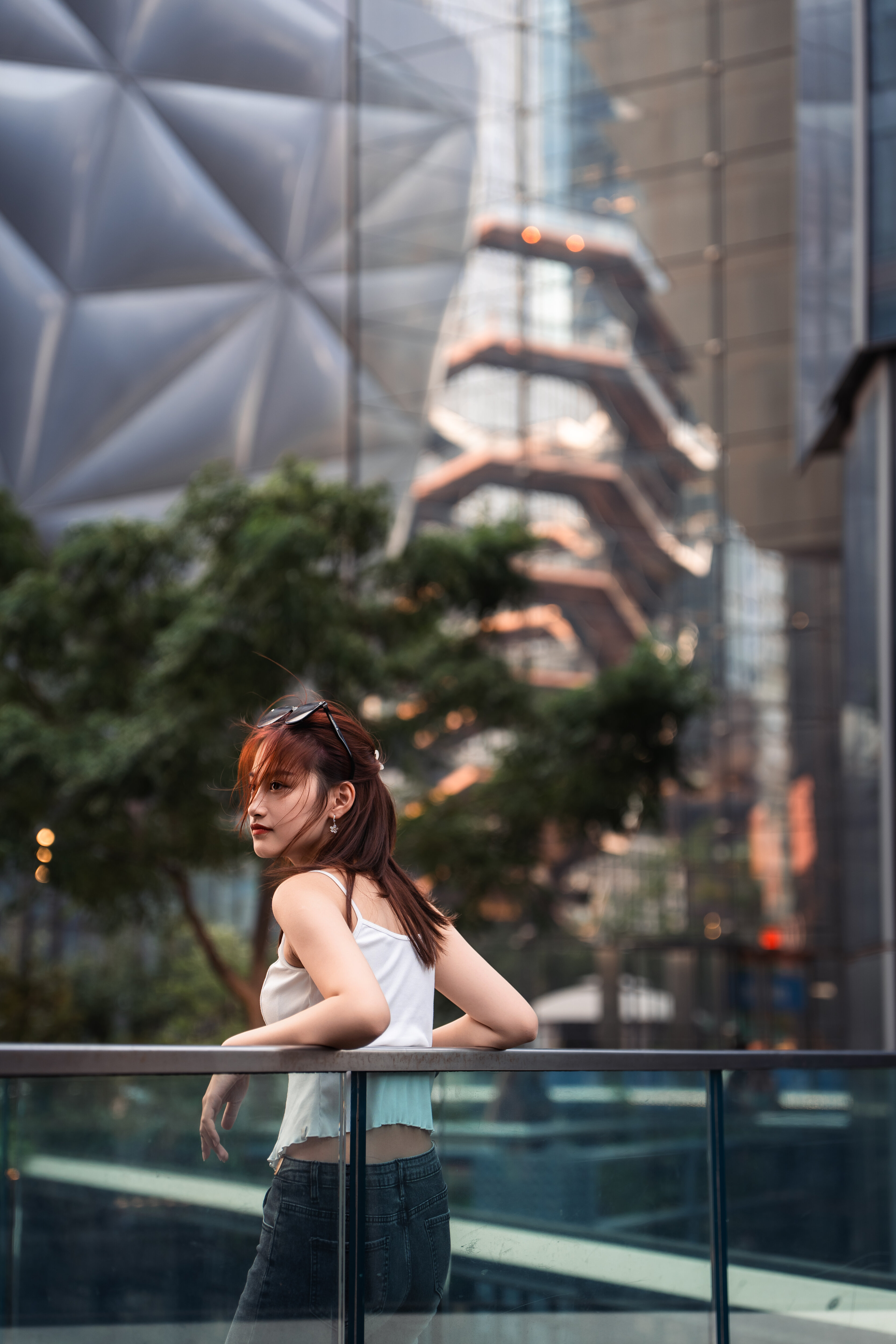 Under the Vessel at Hudson Yards, New York, 2025