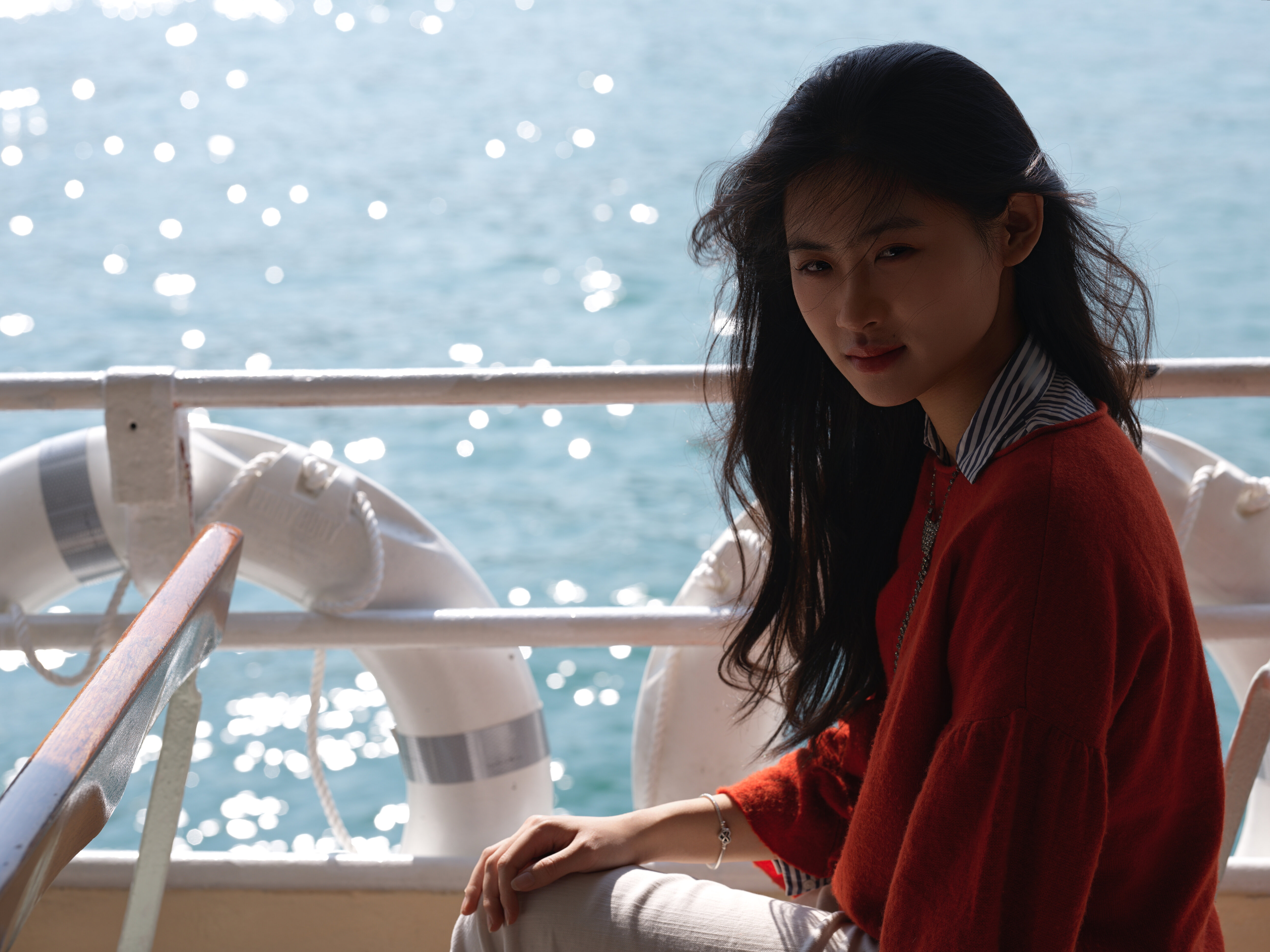 Crossing the harbour on the Star Ferry, Hong Kong, 2025