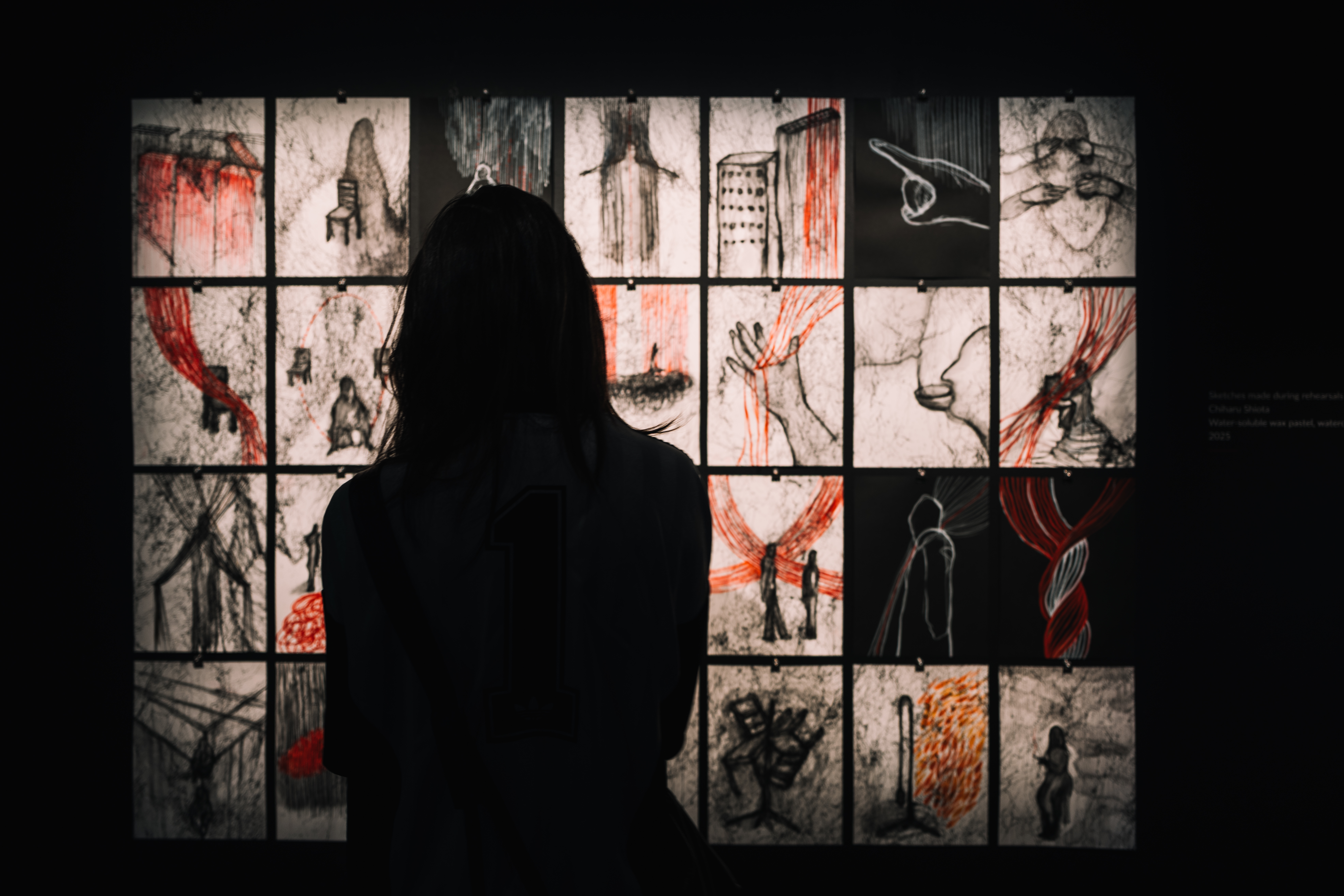 City street at dusk, blurred motion