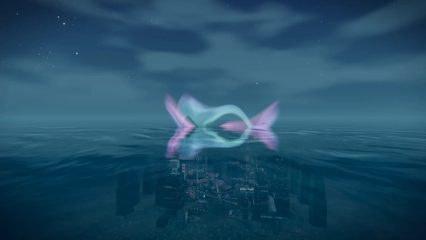 12 / The light continues beyond the sea.