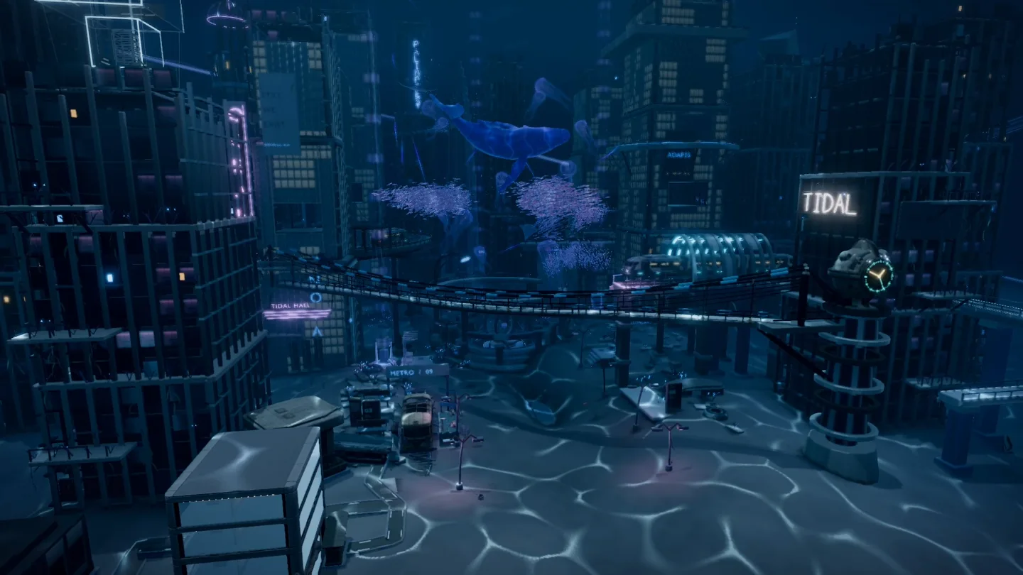 04 / Final bridge study: the OCEAN building connects to the clock tower.