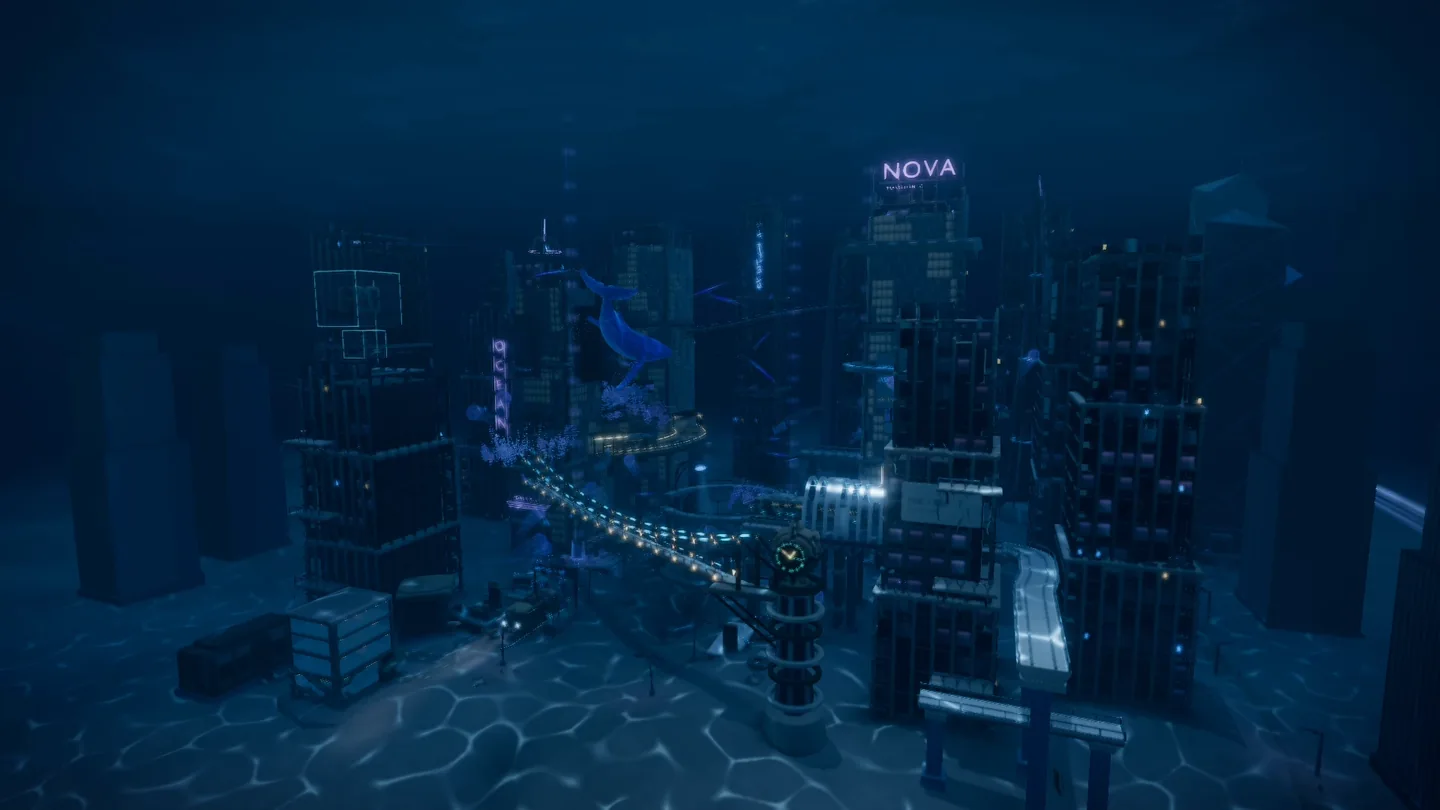 05 / v35: a wide view keeps bridges, streets and the returning light in one frame.