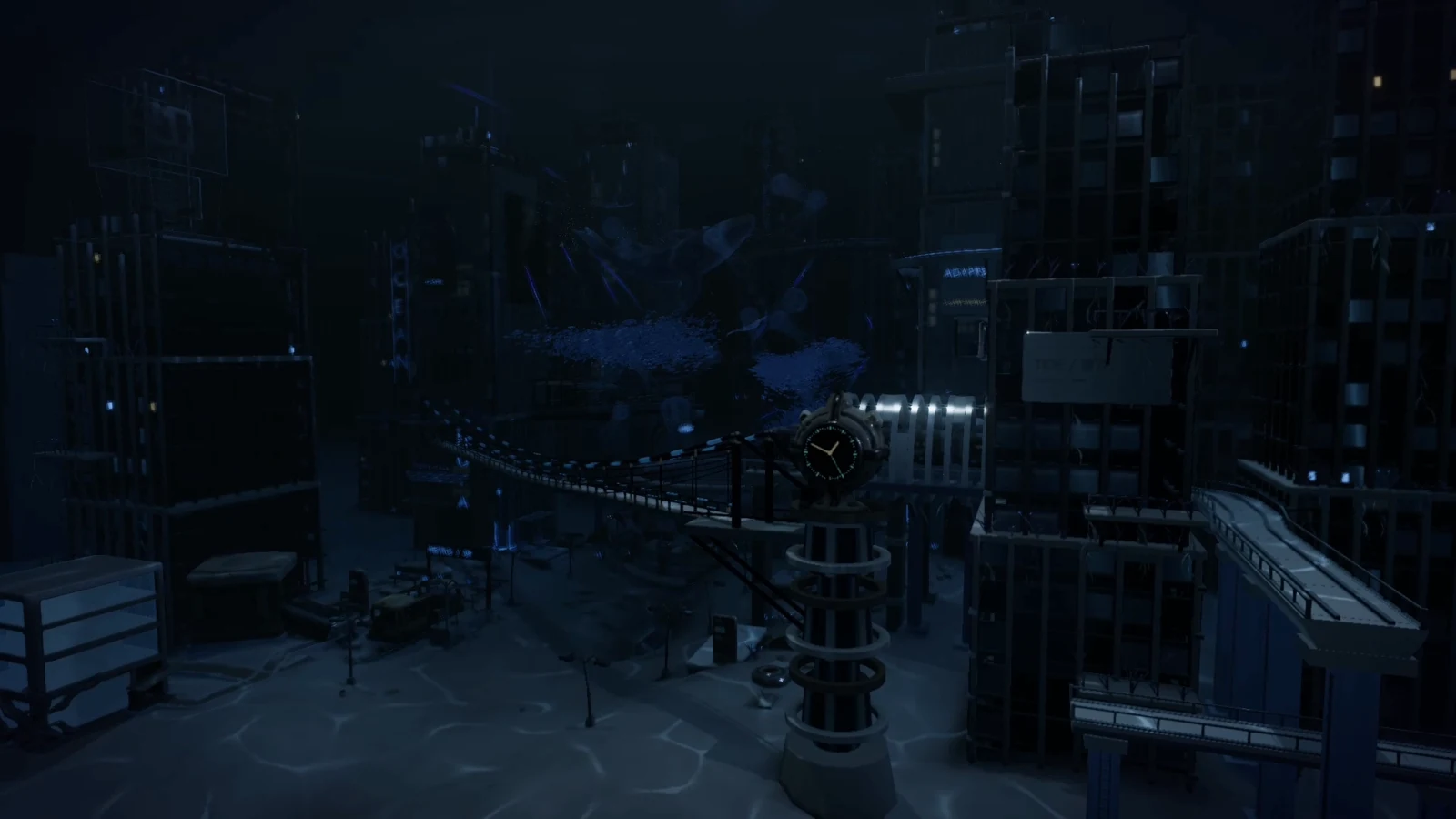 Silence: retained in-engine scene from AFTERTIDE